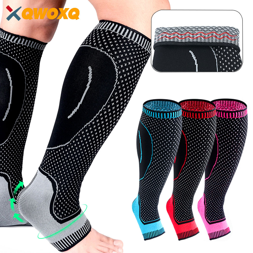 Ankle Brace Sock - 1 Stück Lauf-Kompressionssocken, orthopädische Unterstützung, kniehohe