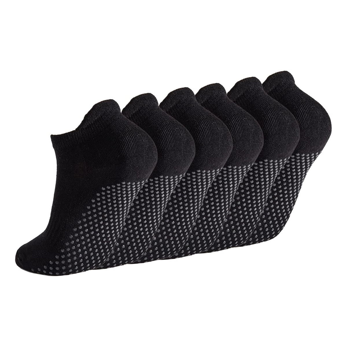 Grip Sock Yoga - 6 Paar Yoga Socken für Frauen
