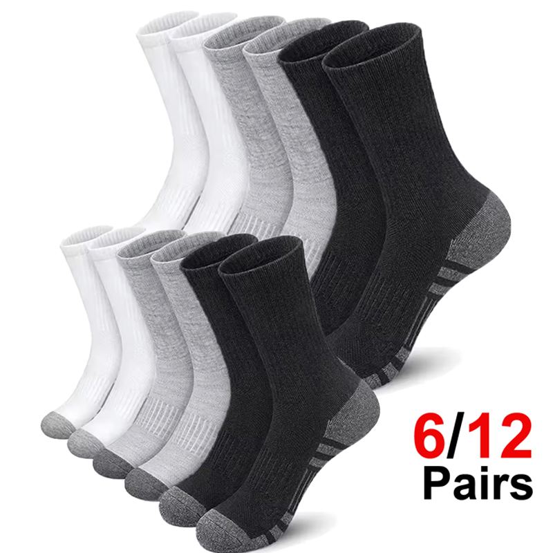 Herren 6 Paar Pack Hochleistun – Cotton Crew Sock Pack Bewertung und Preis