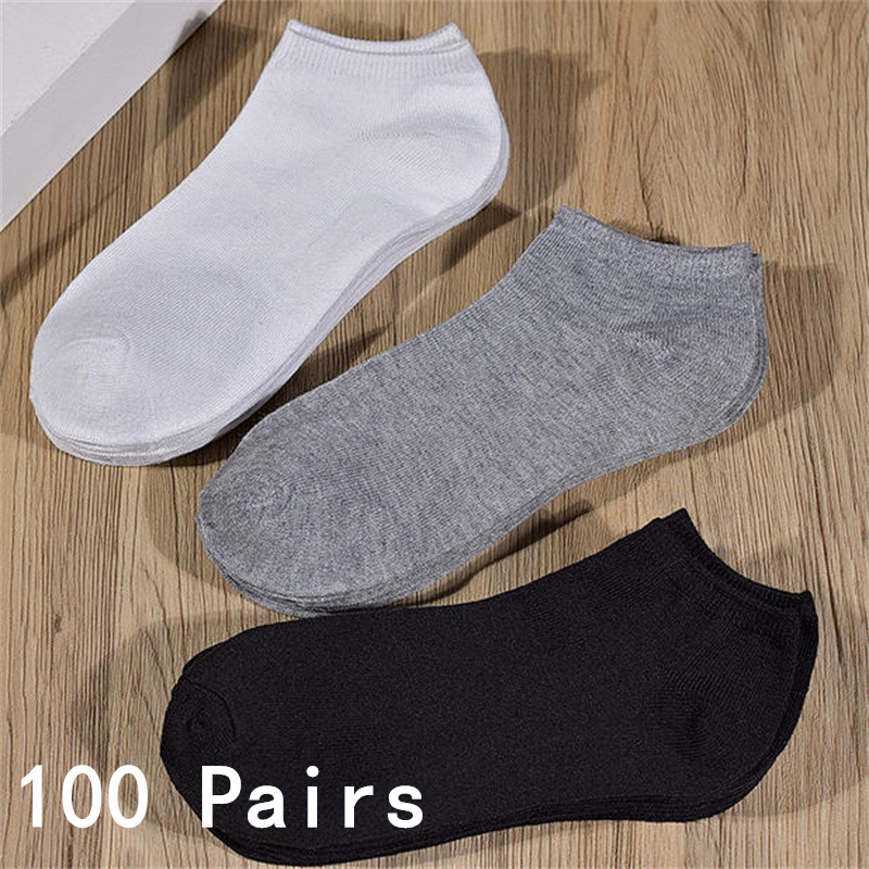 Großhandel 50/100 Paar Unsicht – Ankle Sock Low Cut Bewertung und Preis
