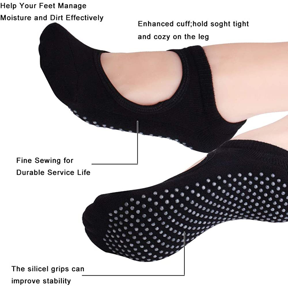 Rückenfreie, rutschfeste Fitne – Grip Sock Yoga Bewertung und Preis
