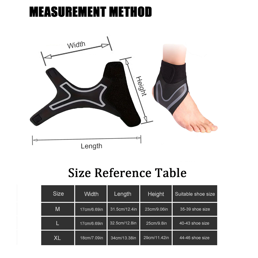 1Pc Knöchel Brace Unterstützun – Ankle Brace Sock Bewertung und Preis