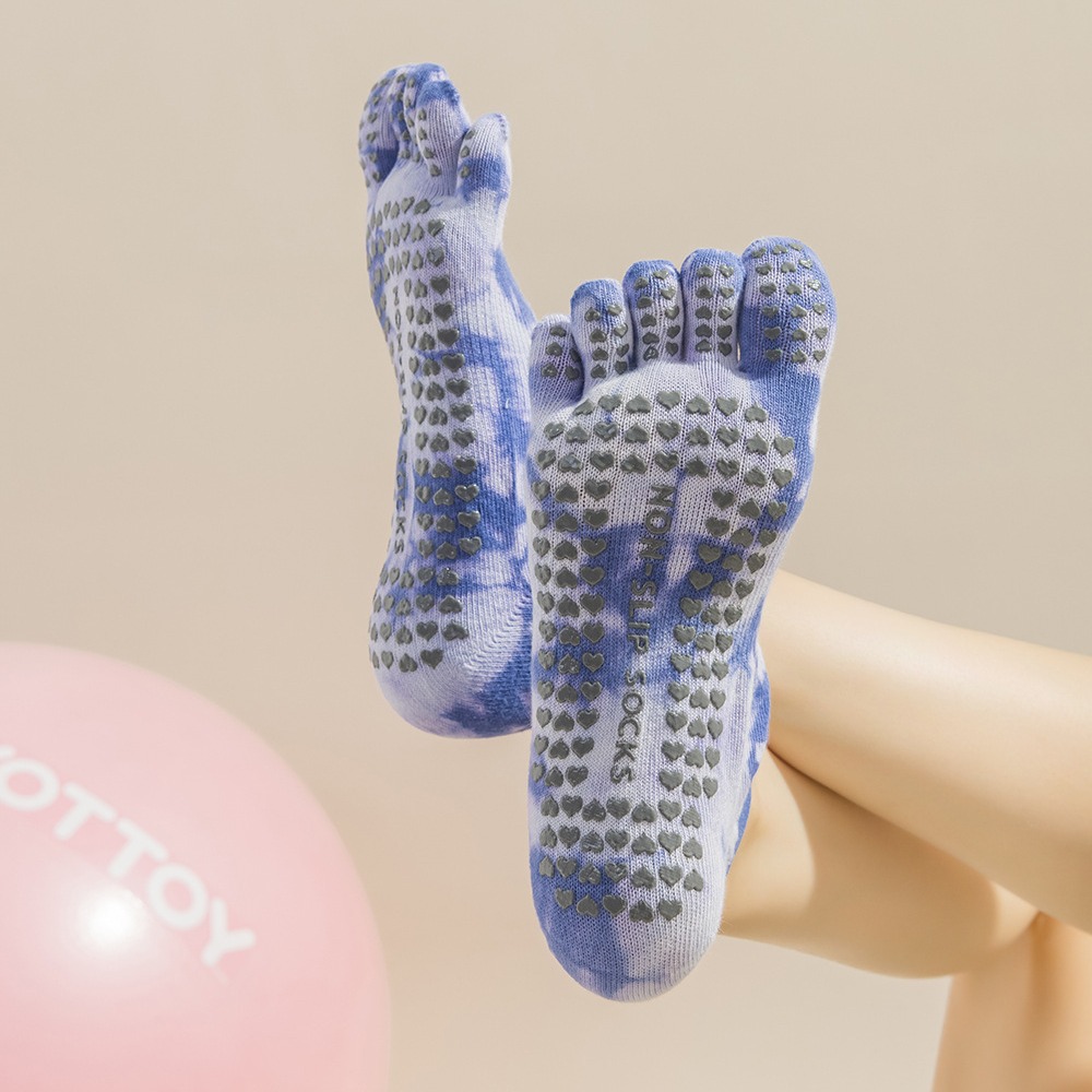 Damen Tie-Dye Fünf-Zehen-Yoga- – Grip Sock Yoga Bewertung und Preis